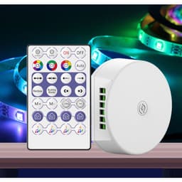 WIFI UFO BỘ ĐIỀU KHIỂN FULL MÀU NHÁY THEO NHẠC APP SURPLIFE CHO LED ARGB WS2812B WS2811 WS2815 1