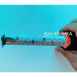 Thước Cuộn Kapusi 5m 7.5m 10m, Thước mét, thước lỗ ban vỏ bọc nhựa chắc chắn 5