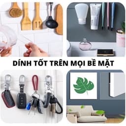 Băng Dính 2 Mặt Siêu Dính, Băng Keo Nano Trong Suốt, Băng Keo 2 Mặt Dán Tường Dính Mọi Bề Mặt Tiện Lợi. 5