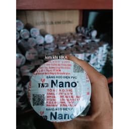 (Cây 10 Cuộn) Băng dính điện Nano Tô nga dũng 10Y 20Y Hàng đẹp 2