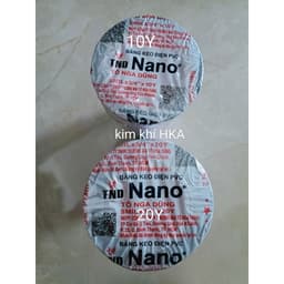 (Cây 10 Cuộn) Băng dính điện Nano Tô nga dũng 10Y 20Y Hàng đẹp 3
