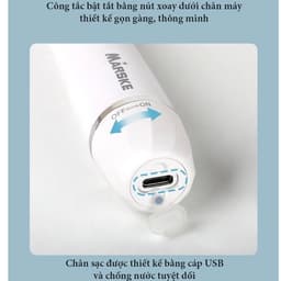 Máy Cạo Lông Đa Năng 5 IN 1 MARSKE, Cạo Lông mày, Bikini, Lông Mũi, Không kích ứng da, an toàn 5