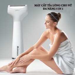 Máy Cạo Lông Đa Năng 5 IN 1 MARSKE, Cạo Lông mày, Bikini, Lông Mũi, Không kích ứng da, an toàn 8