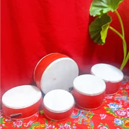 Trống Con, Trống Gỗ,Trống Gỗ Mini,Trống Da Trung Thu, Trống Đỏ Truyền Thống, Trống Múa Lân 2