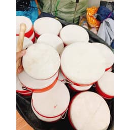 Trống Con, Trống Gỗ,Trống Gỗ Mini,Trống Da Trung Thu, Trống Đỏ Truyền Thống, Trống Múa Lân 4