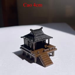 Mô hình tiểu cảnh nhà kiểu cổ trang cao 3,5cm-Trang trí terrarium,,tiểu cảnh,hồ cá,bể cá,hồ bán cạn 7