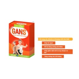 Viên uống hỗ tăng cân GANS - nhập khẩu từ Mỹ 5