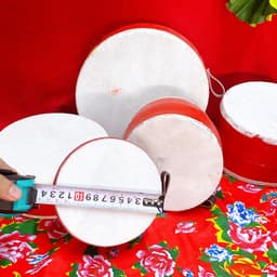 Trống Con, Trống Gỗ,Trống Gỗ Mini,Trống Da Trung Thu, Trống Đỏ Truyền Thống, Trống Múa Lân 5