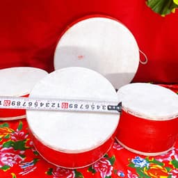 Trống Con, Trống Gỗ,Trống Gỗ Mini,Trống Da Trung Thu, Trống Đỏ Truyền Thống, Trống Múa Lân 8