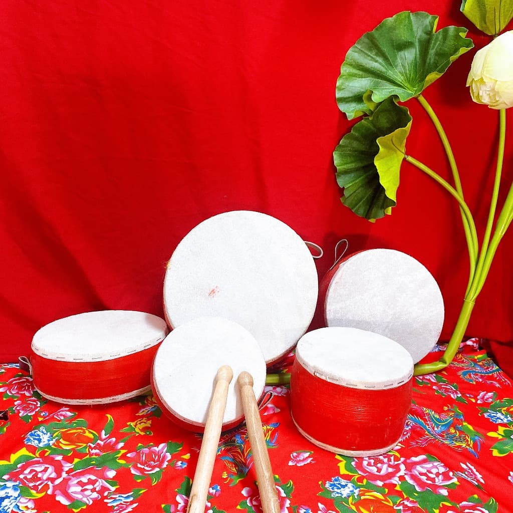 Trống Con, Trống Gỗ,Trống Gỗ Mini,Trống Da Trung Thu, Trống Đỏ Truyền Thống, Trống Múa Lân