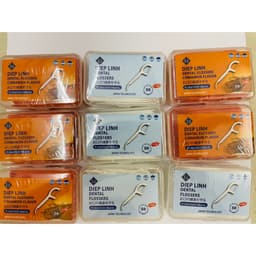 Hộp 50 Cái Tăm Chỉ Nha Khoa Dental Flosserrs Vệ Sinh Kẽ Răng Chân Nướu Chuyên Dụng 4