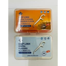 Hộp 50 Cái Tăm Chỉ Nha Khoa Dental Flosserrs Vệ Sinh Kẽ Răng Chân Nướu Chuyên Dụng 3