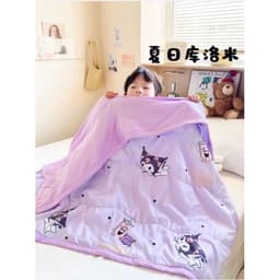 Chăn cotton đũi Disney cho bé kích thước 1m1x1m5 , Mền hè cho bé chất liệu đũi cotton thoáng mát mềm mại 3