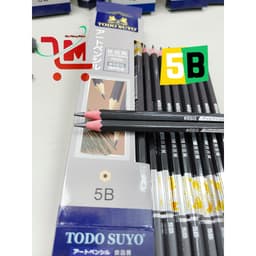 Hộp 12 Bút Chì Gỗ ELISA TODO SUYO 2B, Chì Chất Lượng Tốt, Tiêu Chuẩn Nhật  Gỗ Chắc Chắn, Bền Đẹp, Không Có Gôm 3