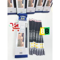 Hộp 12 Bút Chì Gỗ ELISA TODO SUYO 2B, Chì Chất Lượng Tốt, Tiêu Chuẩn Nhật  Gỗ Chắc Chắn, Bền Đẹp, Không Có Gôm 5