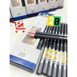 Hộp 12 Bút Chì Gỗ ELISA TODO SUYO 2B, Chì Chất Lượng Tốt, Tiêu Chuẩn Nhật  Gỗ Chắc Chắn, Bền Đẹp, Không Có Gôm 2
