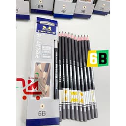 Hộp 12 Cây Bút Chì Gỗ ELISA 4B, Todo Suyo, Đạt Chuẩn Nhật Bản, Chất Liệu Gỗ Chắc Chắn, Bền Đẹp, Chì Đậm, Sắc Nét 4