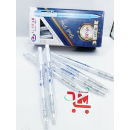 Hộp 24 Cây Bút Bi Xanh BP69 GSTAR 0.5mm / Bút Bi Bấm Mực Xanh, Mực Đỏ  BP69 GSTAR 4