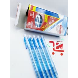 Hộp 24 Cây Bút Bi Xanh BP69 GSTAR 0.5mm / Bút Bi Bấm Mực Xanh, Mực Đỏ  BP69 GSTAR 7