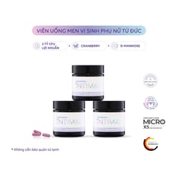 Men Vi Sinh Phụ Khoa Lactobact Intima - Bổ Sung Lợi Khuẩn, Hỗ Trợ Vấn Đề Phụ Khoa 30 Viên / 60 Viên 2
