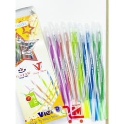 Hộp 20 Cây Bút Bi Nến Thân Dài IT 26 Vâng Thiên, GStar, Mực Ra Đậm Đều Màu, Nhiều Mực 1