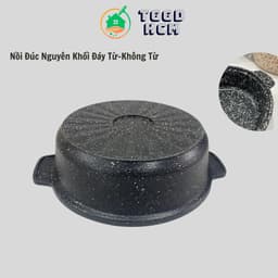 Nồi Chống Dính Đúc Kho Cá Thịt-Nồi Đúc Nguyên Khối Phủ Men Chống Dính Đáy Từ-Không Từ Neof 4