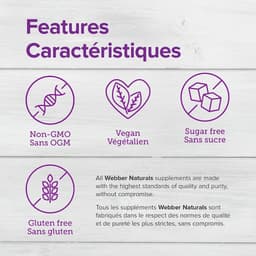 [NỘI ĐỊA CANADA] Viên uống Magnesium Bisglycinate 200mg của Webber Naturals 6