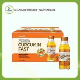 [HỎA TỐC] Set Quà Tặng 10 Chai Nước Tinh Nghệ Bảo Vệ, Tăng Cường Chức Năng Dạ Dày CONDITION CURCUMIN FAST 3