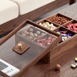 KHAY ĐỰNG MỨT, KHAY ĐỰNG BÁNH KẸO TẾT, HẠT KHÔ BỀN ĐẸP SANG TRỌNG GỖ MDF CAO CẤP 3