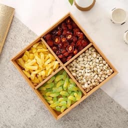 KHAY ĐỰNG MỨT, KHAY ĐỰNG BÁNH KẸO TẾT, HẠT KHÔ BỀN ĐẸP SANG TRỌNG GỖ MDF CAO CẤP 5