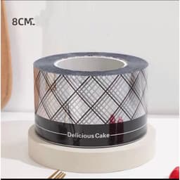 Cuộn mica hoạ tiết cuốn thành bánh cao 8cm 2