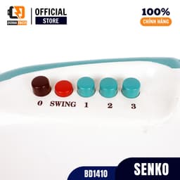 Quạt bàn đảo loại to, quạt hộp Senko BD1410 47W 3 cấp độ gió - Bảo hành 24 tháng chính hãng 8