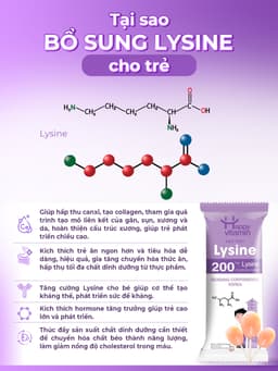 Kẹo mút bổ sung Lysine Hữu Cơ - Happy Vitamin - Hỗ trợ giúp hấp thu Canxi tốt hơn - Hộp 25 Que 9