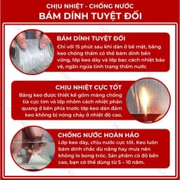 Băng keo chống thấm x2000 băng keo siêu dính Nhật Bản chống thấm dột, dán tường, dán mái tôn, dán ống nước TR TARAA 2
