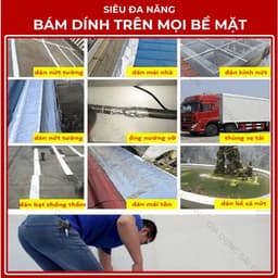 Băng keo chống thấm x2000 băng keo siêu dính Nhật Bản chống thấm dột, dán tường, dán mái tôn, dán ống nước TR TARAA 5