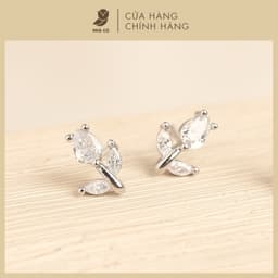 Bông Tai Nữ NHÀ CÚ Hoa Tulip Cây Xỏ Bạc 925 Màu Bạc Nữ Tính 148464 6