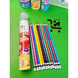 Lon 18 Cây Bút Chì Màu Xóa Được / CP4-18D / GSTAR, Có Gôm Bôi Xóa Dễ Dàng, Màu Lên Chuẩn, Mịn, Cho Bé Sáng Tạo, An Toàn 3