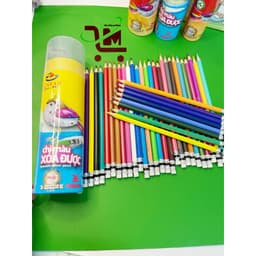 Lon 18 Cây Bút Chì Màu Xóa Được / CP4-18D / GSTAR, Có Gôm Bôi Xóa Dễ Dàng, Màu Lên Chuẩn, Mịn, Cho Bé Sáng Tạo, An Toàn 5