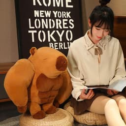 Gấu Bông Gối ôm Capybara dễ thương, gối ôm chuột lang ngộ nghĩnh cho bộ trưởng bộ ngoại giao 5