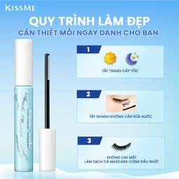 Mascara Tẩy Trang Và Làm Sạch Nhanh Làn Mi Kissme Heroine Make Speedy Mascara Remover (7.3mL) 8