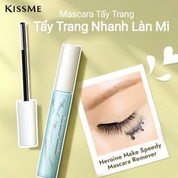 Mascara Tẩy Trang Và Làm Sạch Nhanh Làn Mi Kissme Heroine Make Speedy Mascara Remover (7.3mL) 2