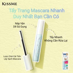 Mascara Tẩy Trang Và Làm Sạch Nhanh Làn Mi Kissme Heroine Make Speedy Mascara Remover (7.3mL) 6
