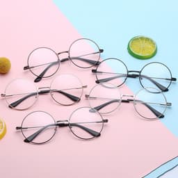 Kính Nobita gọng kim loại phụ kiện thời trang phong cách dễ thương 2