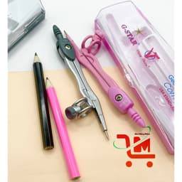 Hộp 12 Cái Compa Gstar U-112 / U112 Bút Viết Chì Gỗ, Vẽ Cung Tròn, Hình Tròn Chính Xác, Màu Sắc Bắt Mắt, Hộp Đủ Màu 5