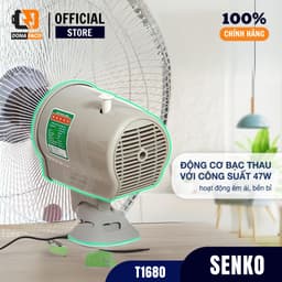 Quạt treo tường senko 1 dây T1680 47w bảo hành chính hãng 24 tháng 3
