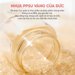 Bình Sữa PPSU Đa Năng TOPGIAKIDS Cho Bé Từ 0 Tháng – Dung Tích 160ml/180ml/270ml Kèm Ống Hút Silicon 3