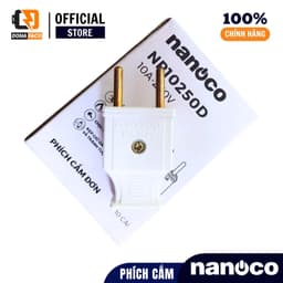 Phích cắm đực và ổ cắm cái Nanoco chính hãng chịu tải tốt 6