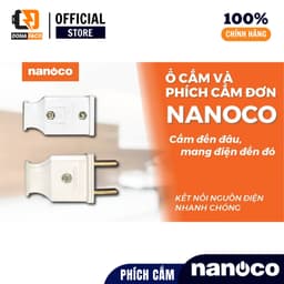 Phích cắm đực và ổ cắm cái Nanoco chính hãng chịu tải tốt 3