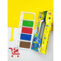 Hộp Sáp/ Đất Nặn Tạo Hình G-STAR TL05, 5 Màu Cho Bé Thỏa Sức Sáng Tạo/Đất Nặn Thái Lan Kèm Dao Cắt 5