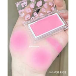 [JILL LEEN]Má Hồng Kem Jill Leen Phấn Má Hồng Dạng Kem Mướt Mịn blush jill leen Dolly Cosmetics Không Thấm Nước Làm Sáng 4